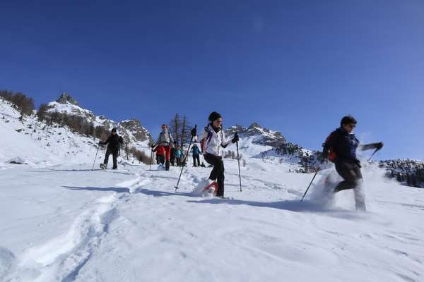 Trekking ciaspolata Mascognaz Aosta