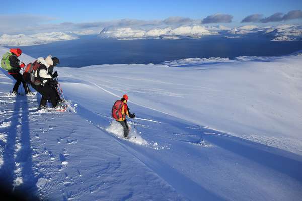 11Lyngen Alps Con le Ciaspole Oltre il Circolo Polare Artico