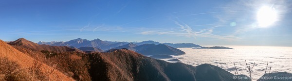 Monte Boletone Panorama Grigna