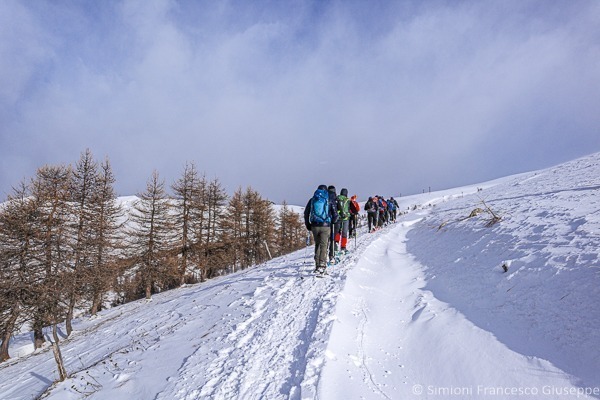 Trekking Ciaspole Valle Maira gruppo Trekkign Gallarate Milano Legnano