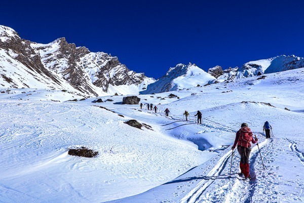 Sigaro Val Grisenche Aosta Ciaspole