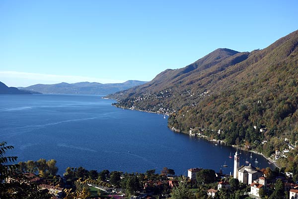 Monte Carza Pianbello Panorama Sul Lago Maggiore
