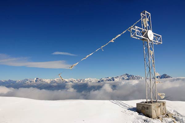 Vetta San Primo Inverno Triangolo Lariano