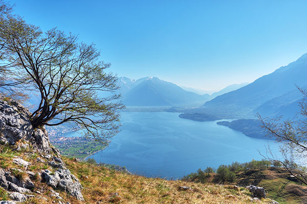 Trekking Milano Lombardia Montagna Sasso di Musso Lago Como panorama