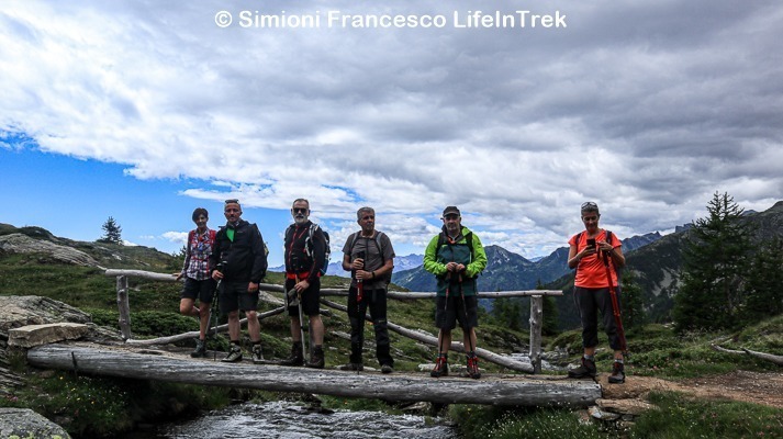 Trekking Milano laghi del Paione gruppo