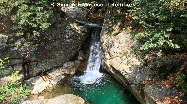 Trekking Milano Val Sorba Val Sesia Cascata
