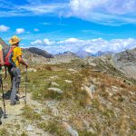 Trekking Escursionisti Panorami Nuvole