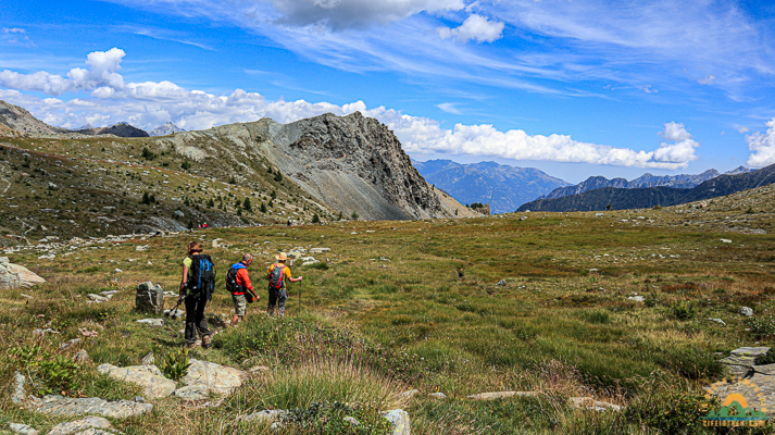 Trekking prateria alpina