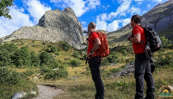 Trekking Valle Maira via di salita per la Rocca Provenzale