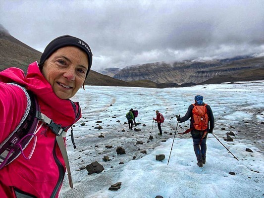 Trekking Svaldard longyearbyen Skambutka