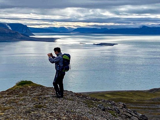 Trekking Svaldard longyearbyen Skambutka