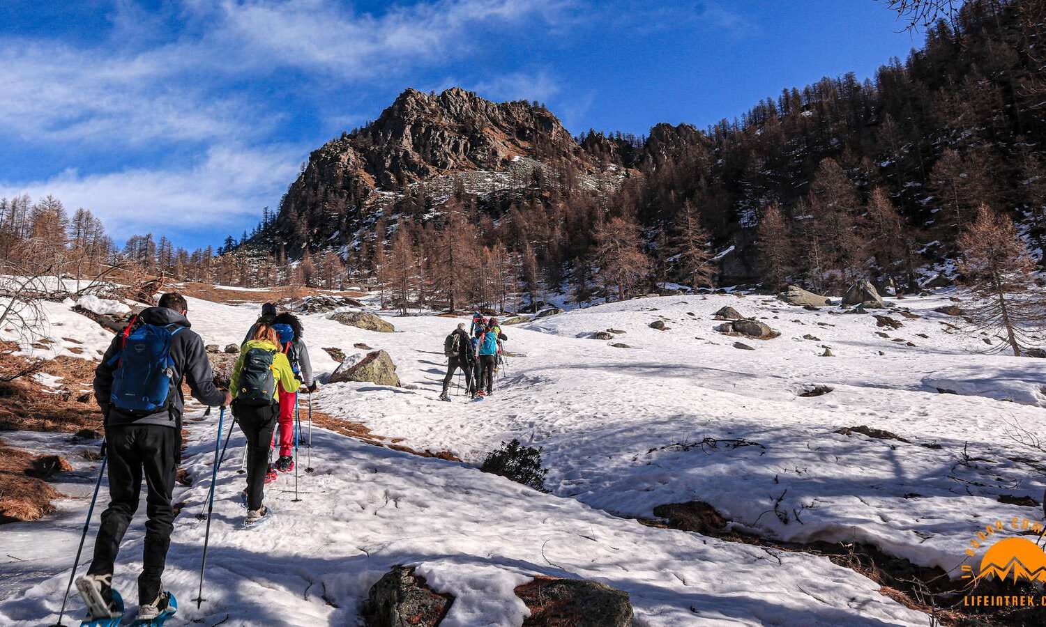 Ciaspolata Valle Orco Ceresole Reale Trekking Colle Sià Lifeintrek
