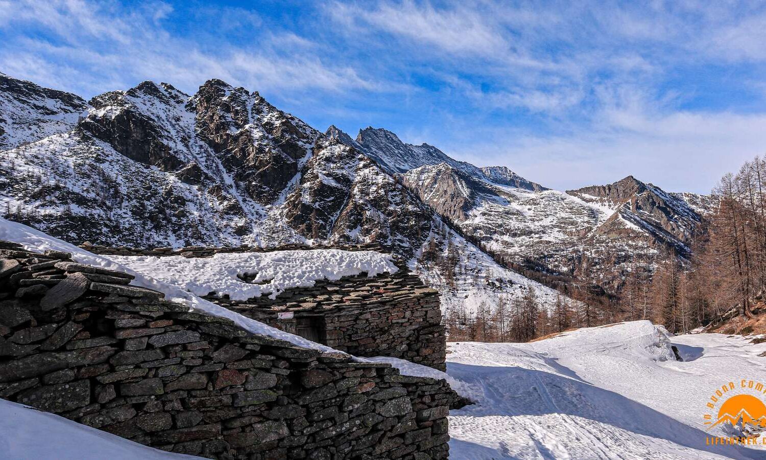 Ciaspolata Valle Orco Ceresole Reale Trekking Colle Sià Lifeintrek