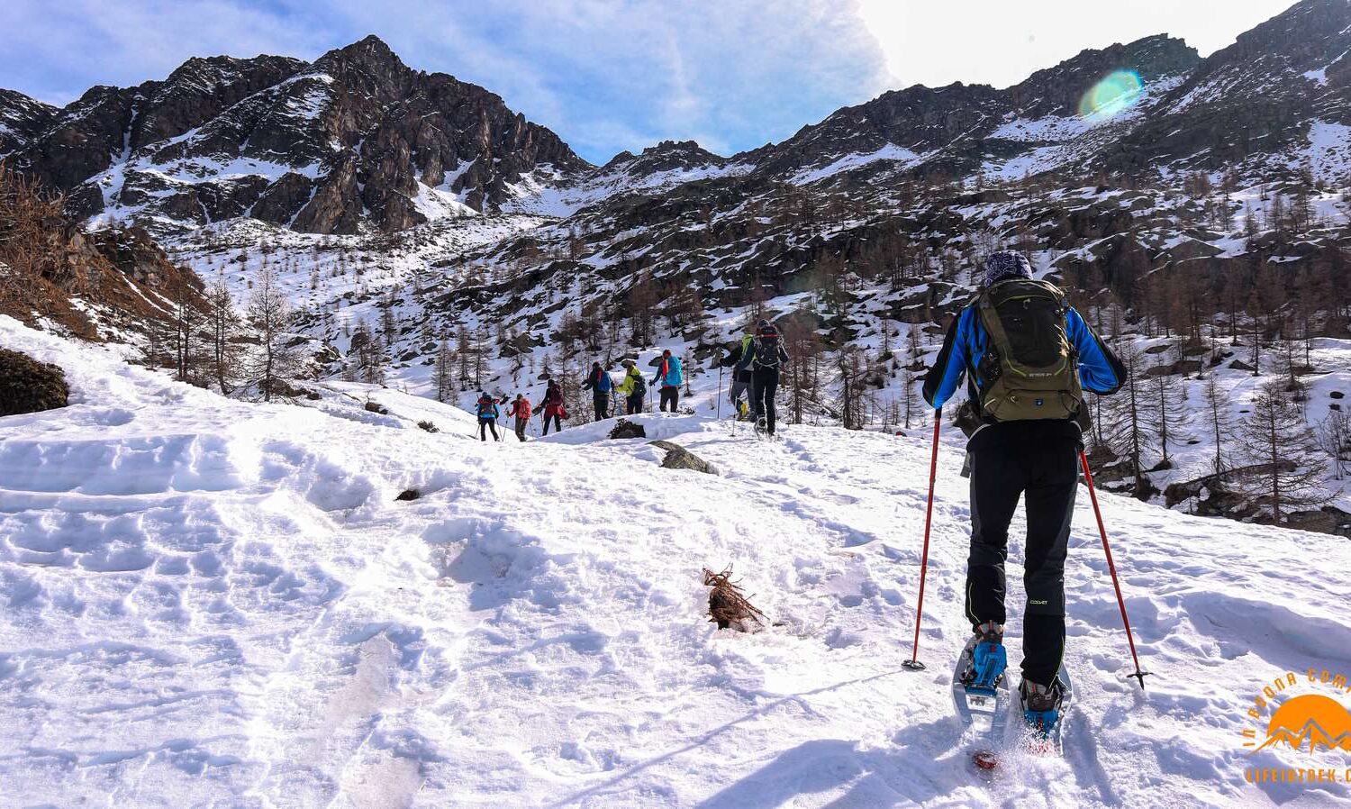Ciaspolata Valle Orco Ceresole Reale Trekking Colle Sià Lifeintrek