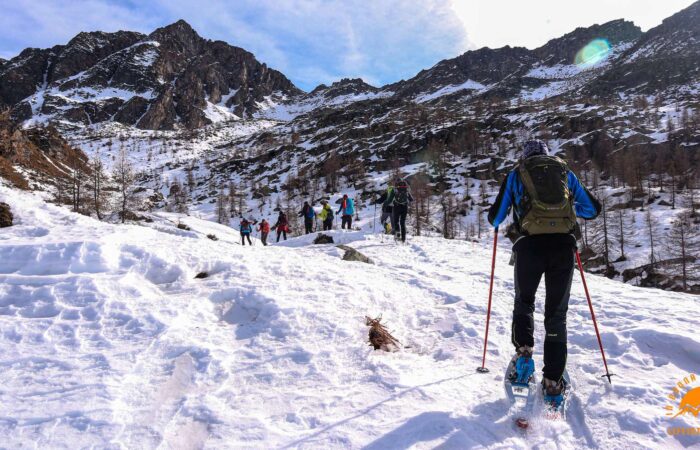 Ciaspolata Valle Orco Ceresole Reale Trekking Colle Sià Lifeintrek