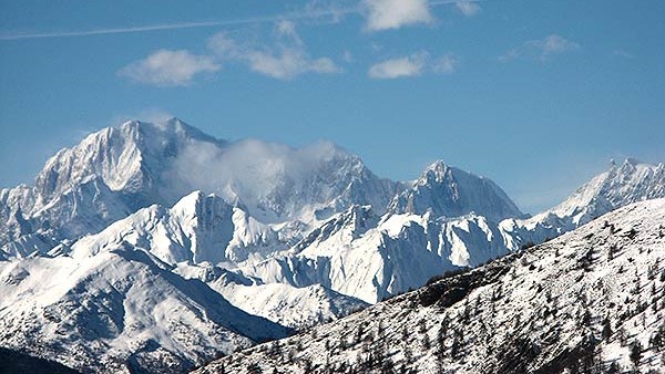 Ciaspole Trekking Montagna Croce di Fana Monte Bianco Valle Aosta Zainoinspalla Lifeintrek