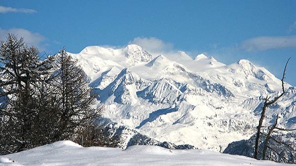 Ciaspole Trekking Montagna Croce di Fana Monte Rosa Valle Aosta Zainoinspalla Lifeintrek