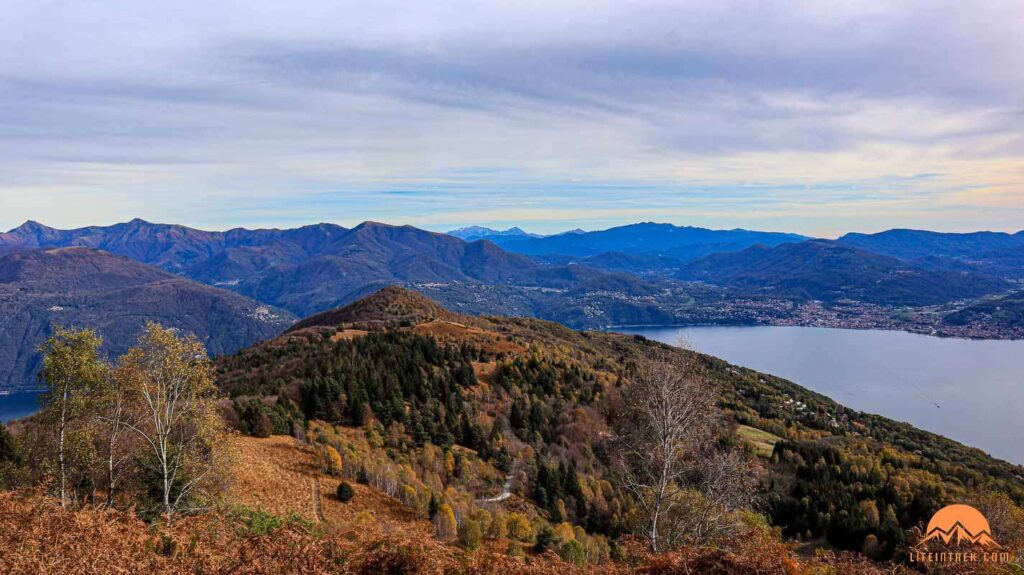 Lago Maggiore Trekking Viggiona Monte Pianbello Tremeno Trek Lifeintrek Panchina Monte Carza Piemonte Autunno Primavera