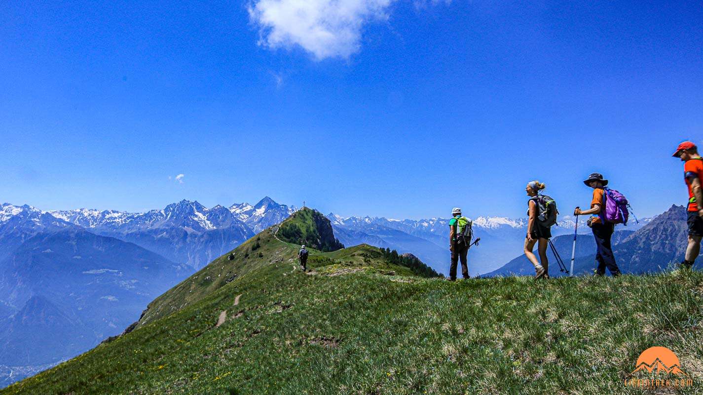 Trek Becca Aver Aosta Lifeintrek Trekking Zainoinspalla Cima Longhede