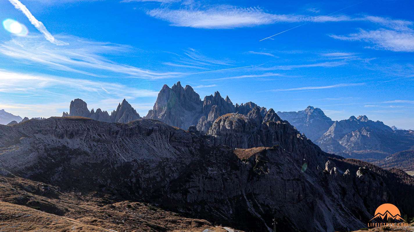 Trek Val Pusteria Tre cime di Lavaredo Sud Tirolo Trekking Lifeintrek