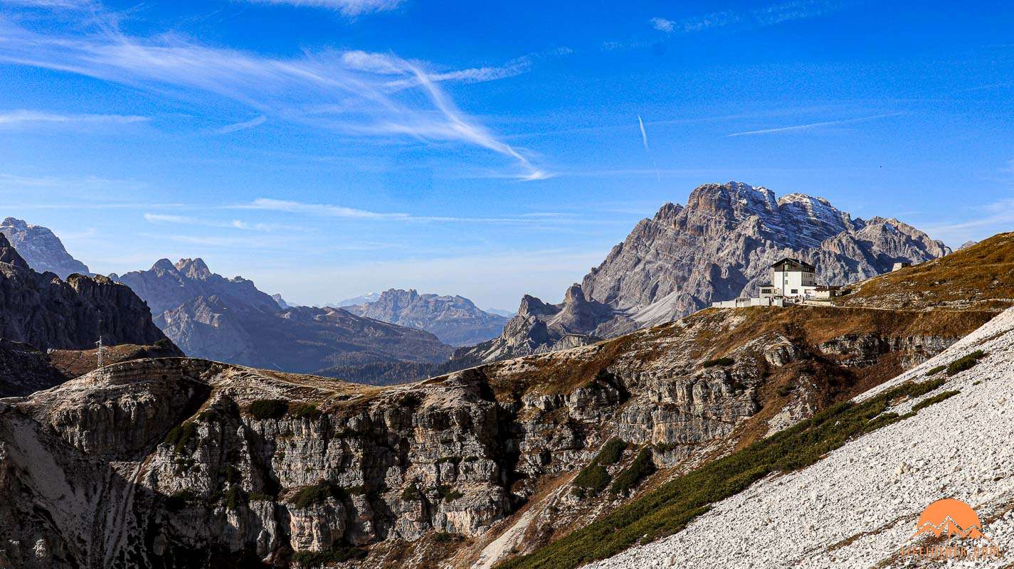 Trek Val Pusteria Rifugio Lavaredo Tre cime di Lavaredo Sud Tirolo Trekking Lifeintrek
