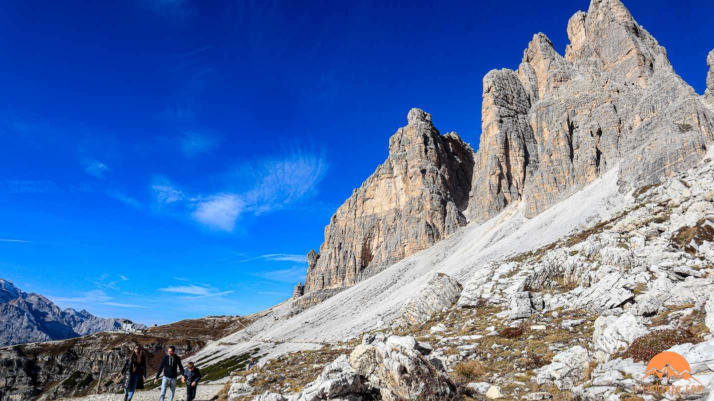 Trek Val Pusteria Monte Paterno Tre cime di Lavaredo Sud Tirolo Trekking Lifeintrek