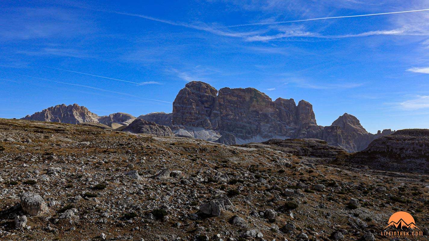 Trek Val Pusteria Croda de Toni Tre cime di Lavaredo Sud Tirolo Trekking Lifeintrek