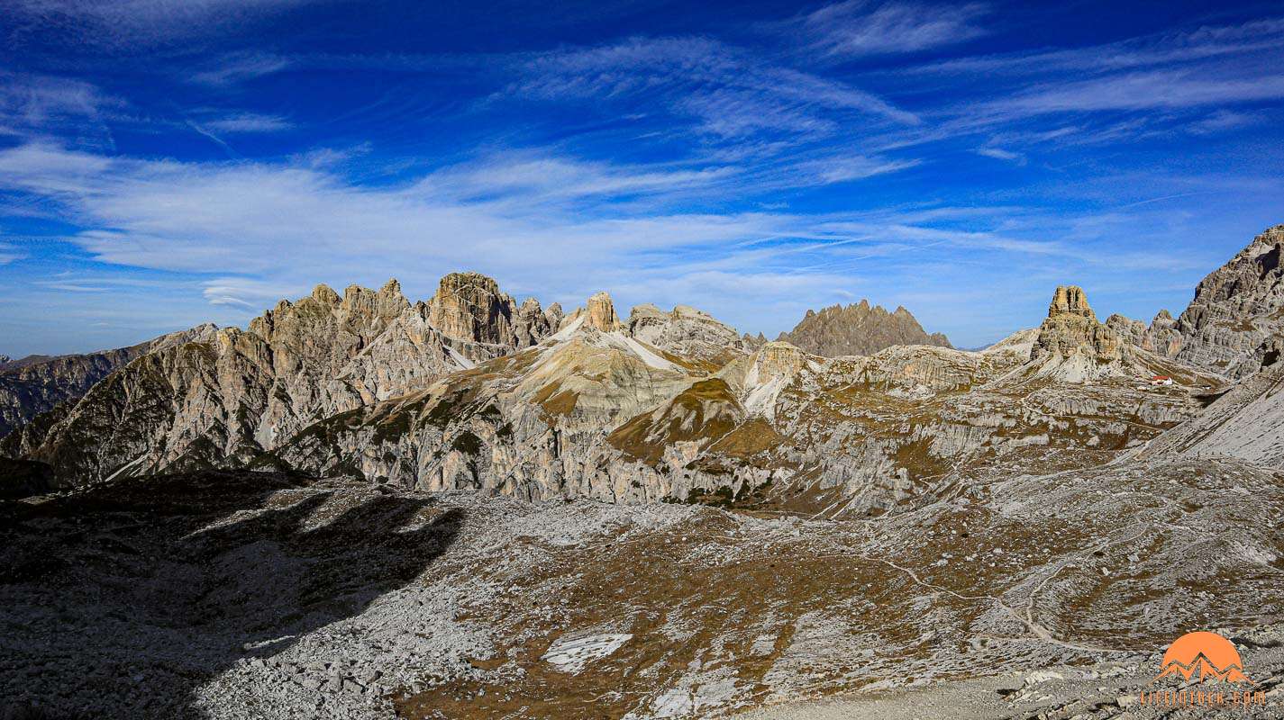 Trek Val Pusteria Tri Scarperi Tre cime di Lavaredo Sud Tirolo Trekking Lifeintrek