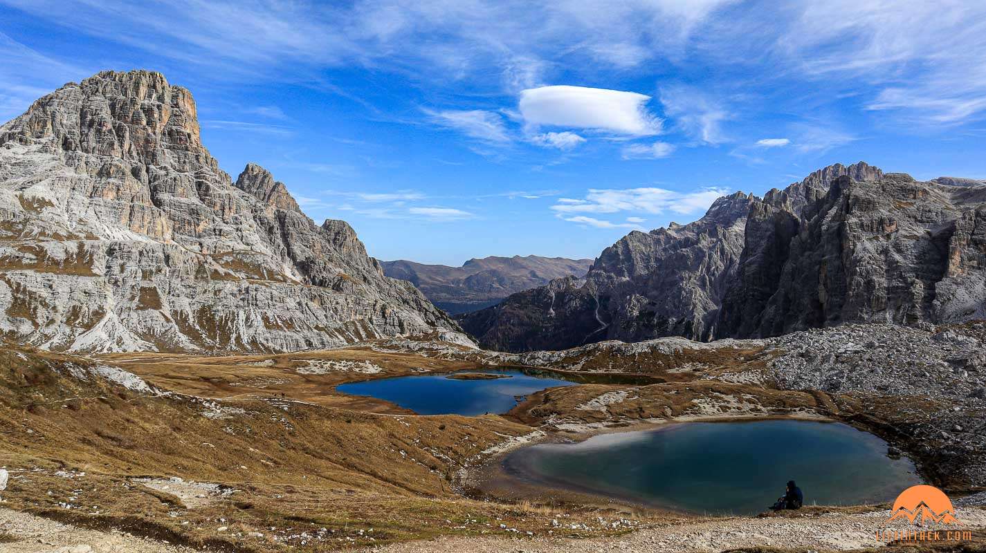 Trek Val Pusteria Laghetti Rifugio Locatelli Tre cime di Lavaredo Sud Tirolo Trekking Lifeintrek