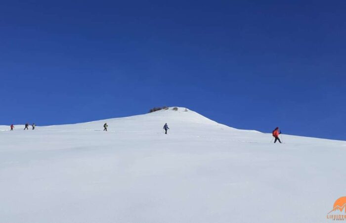 Ciapolata Monte Zerbion Lifeintrek Gruppo Ciaspole Trekking Milano Lombardia Piemonte Gallarate Torino Busto Arsizion Aosta