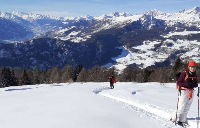 Ciapolata Monte Zerbion Lifeintrek Gruppo Ciaspole Trekking Milano Lombardia Piemonte Gallarate Torino Busto Arsizion Aosta