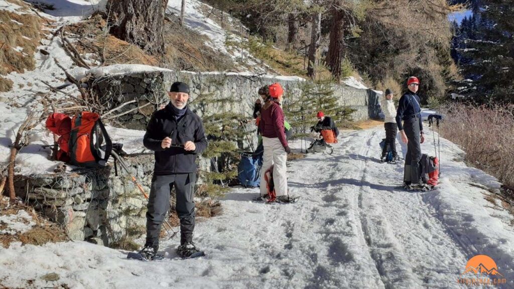 Ciapolata Monte Zerbion Lifeintrek Gruppo Ciaspole Trekking Milano Lombardia Piemonte Gallarate Torino Busto Arsizion Aosta