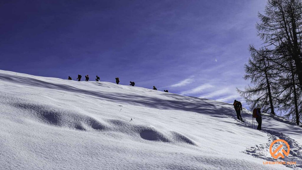 Ciaspolata Gruppo Trekking Milano Legnano Busto Arsizio Gallarete Parabiago Lombardia Piemonte Torino Aosta