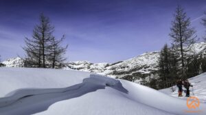 Gruppo Trekking Piemonte Torino Rifugio Jervis Ciaspole Neve Lifeintrek - Copia