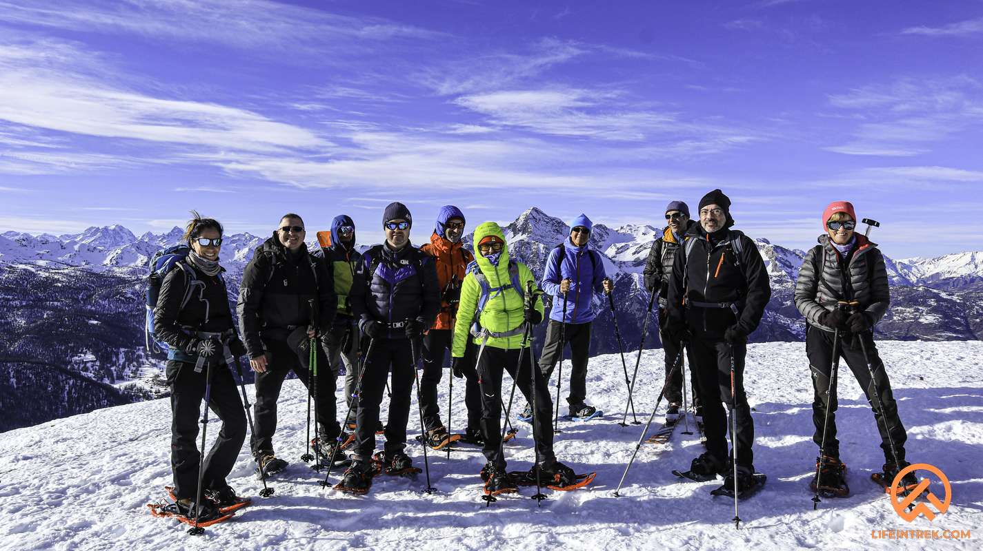 Ciaspolata Alpe Grauson Colle Grauson Lifientrek Trekking Cima del Bosco