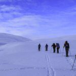 Ciaspolata Trekking sulle Alpi In Inverno Colle del Grauson Lifeintrek Piemonte Val di Thres