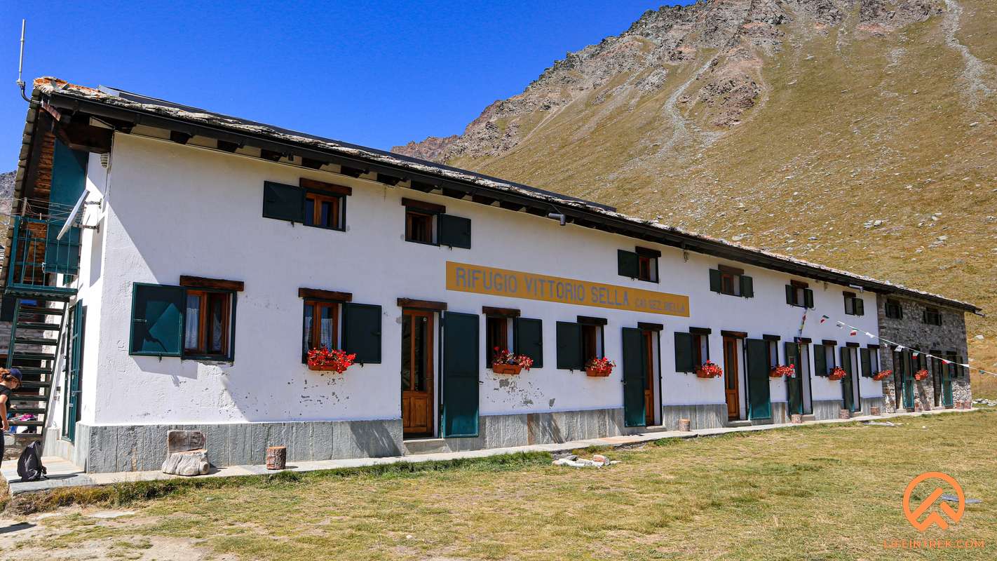 Rifugio Vittorio Sella Alpe del Lauson