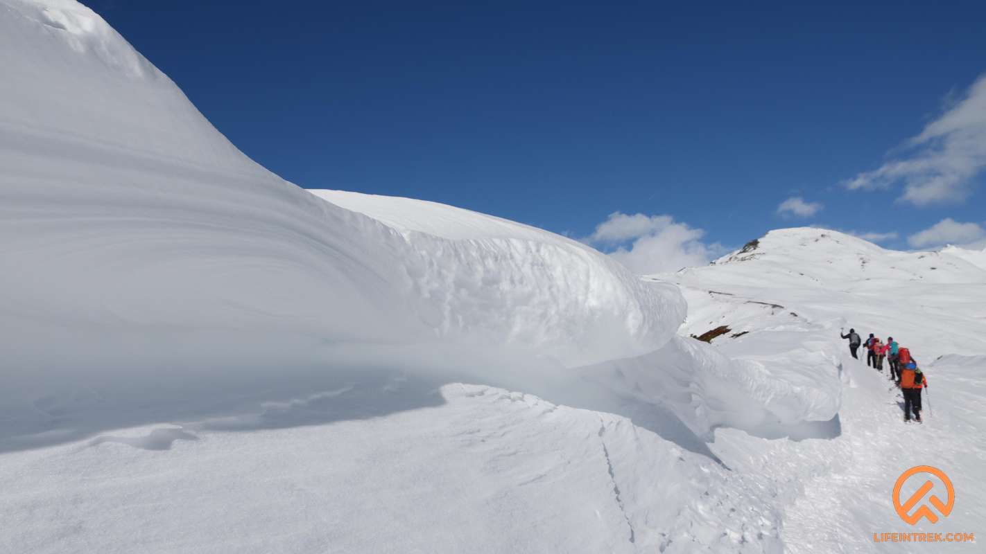 Punta Fetita Morgeux Neve Ciaspolata Lifeintrek Gruppo Trekking Milano Torino Legnano