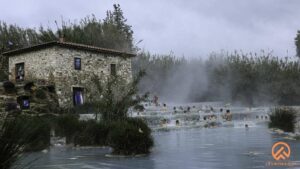 Cascate Del Mulino Terme di Saturnia Toscana Trekking Toscana