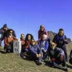 Gruppo trekking Lifeintrek Poncione di Cabbio Rifugio Prabello camminare Val d' Intelvi
