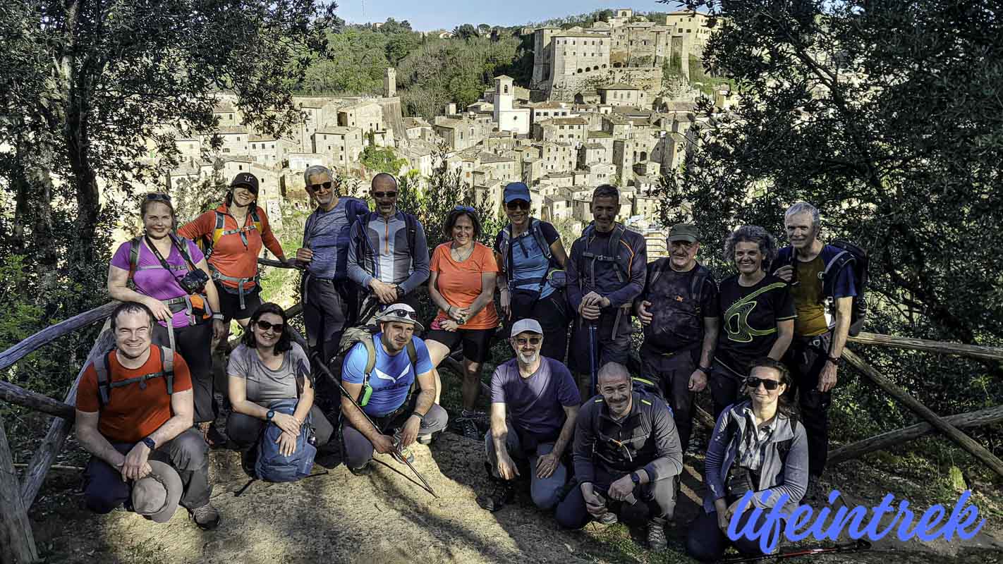 Sorano Trekking Toscana maremma Lifeintrek