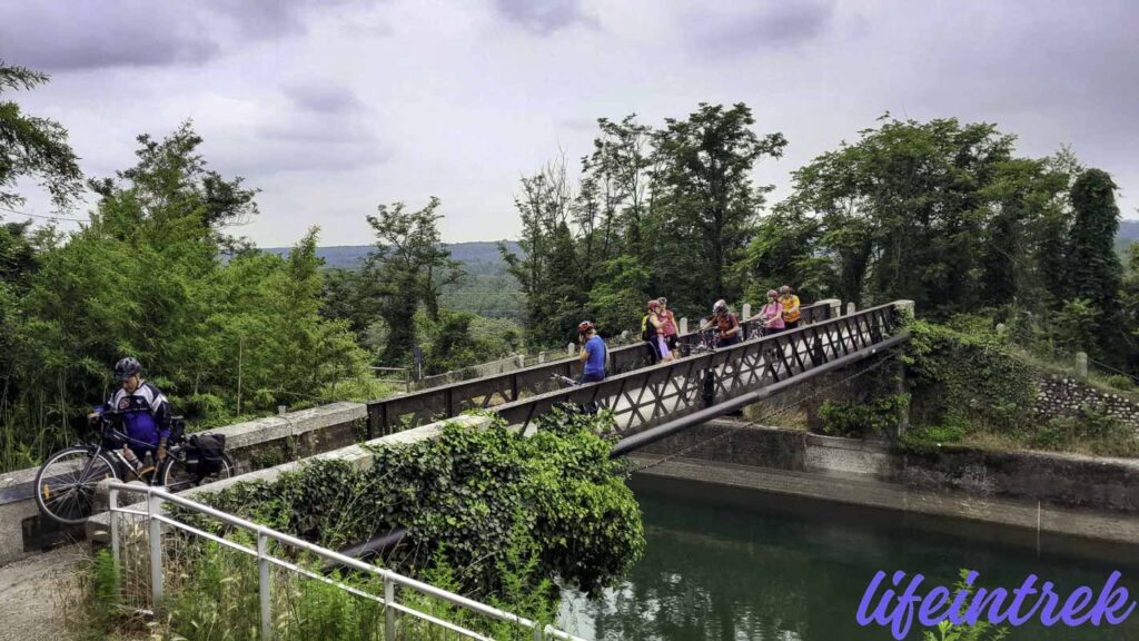 Ciclabile Naviglio Grande Pamperduto Tornavento Vecchia Dogana Austriaca cicloturismo lombardia