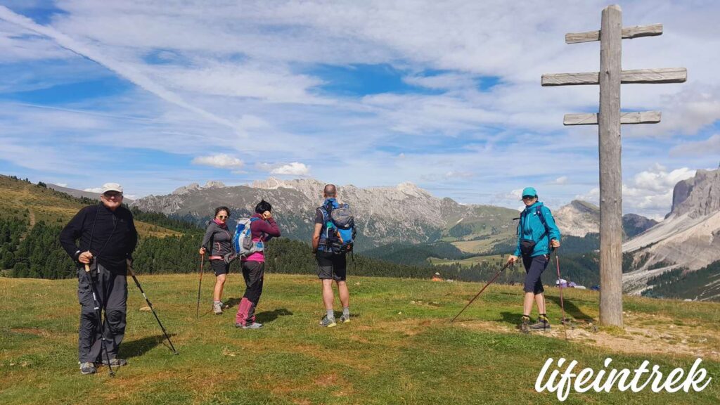 Sentiero Adolf Munkel Resceda Puez Odle Gruppo Trekking Legnano