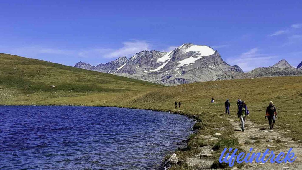 Gruppo Trekking Laghi del Nivolet in compagnia Colle Rosset