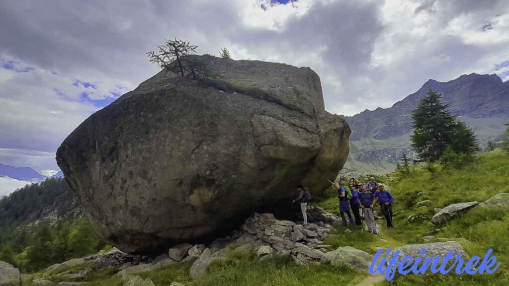 Trekking Lago di Dres Ceresole Reale Masso Erratico in compagnia