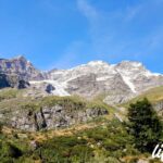 Sentiero Glaciologico Alta Valsesia, nel parco partendo dall' Acqua Bianca, incontriamo il Rifugio Pastore, Crespi Calderini fino al Fun Dekko