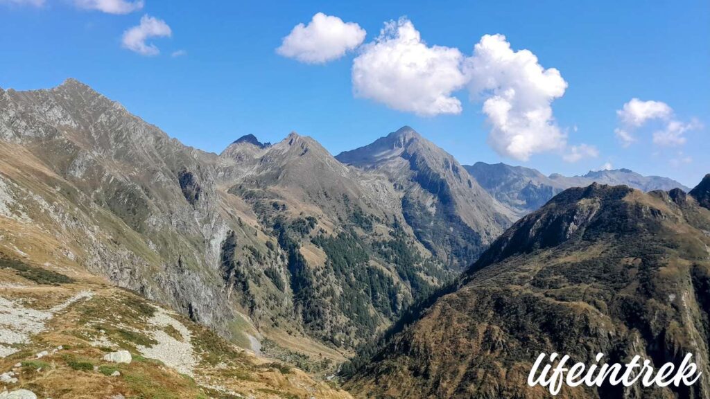 Valle Antrona Panorama dal Rifugio Andolla Gruppo Escursionistico Milano Trekking Milano