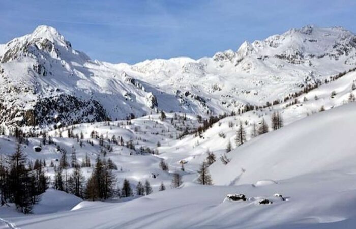 Alpe Devero Monte Cazzolla Ciaspolata Monte Cazzolla Gruppo per fare ciaspolate Lago Devero