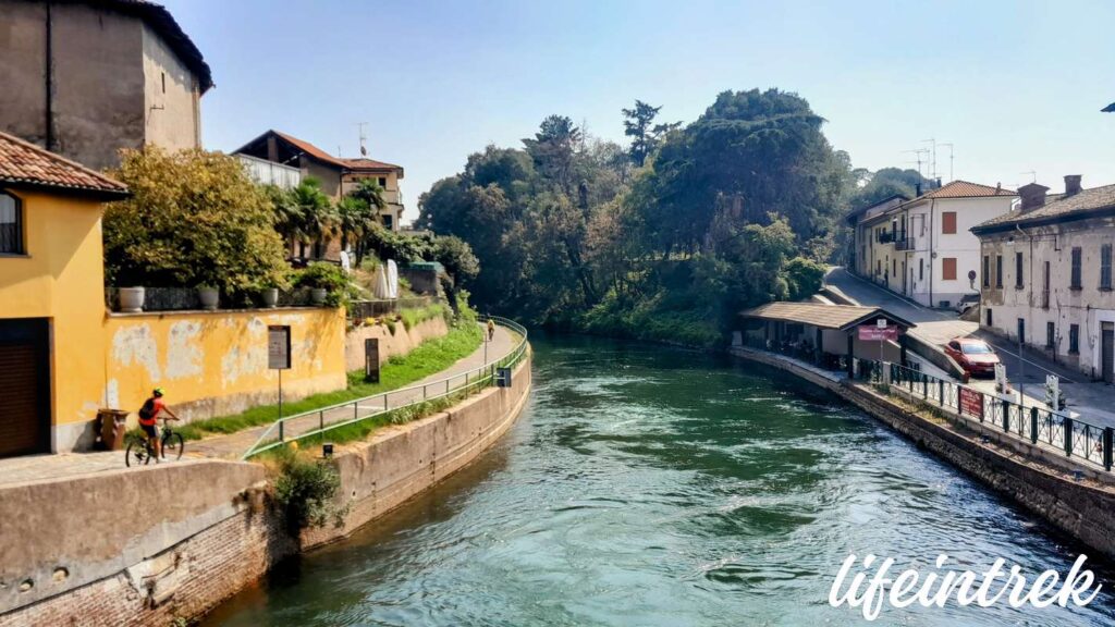 Cicloturismo Alzaia Naviglio Lombardo Boffalora Sopra Ticino