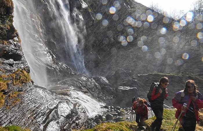 Cascata Acqufraggia Borgonuovo di Piuro Trekking Milano Savogno Dasile